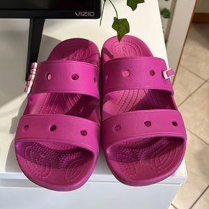 Crocs Sandals Fuchsia